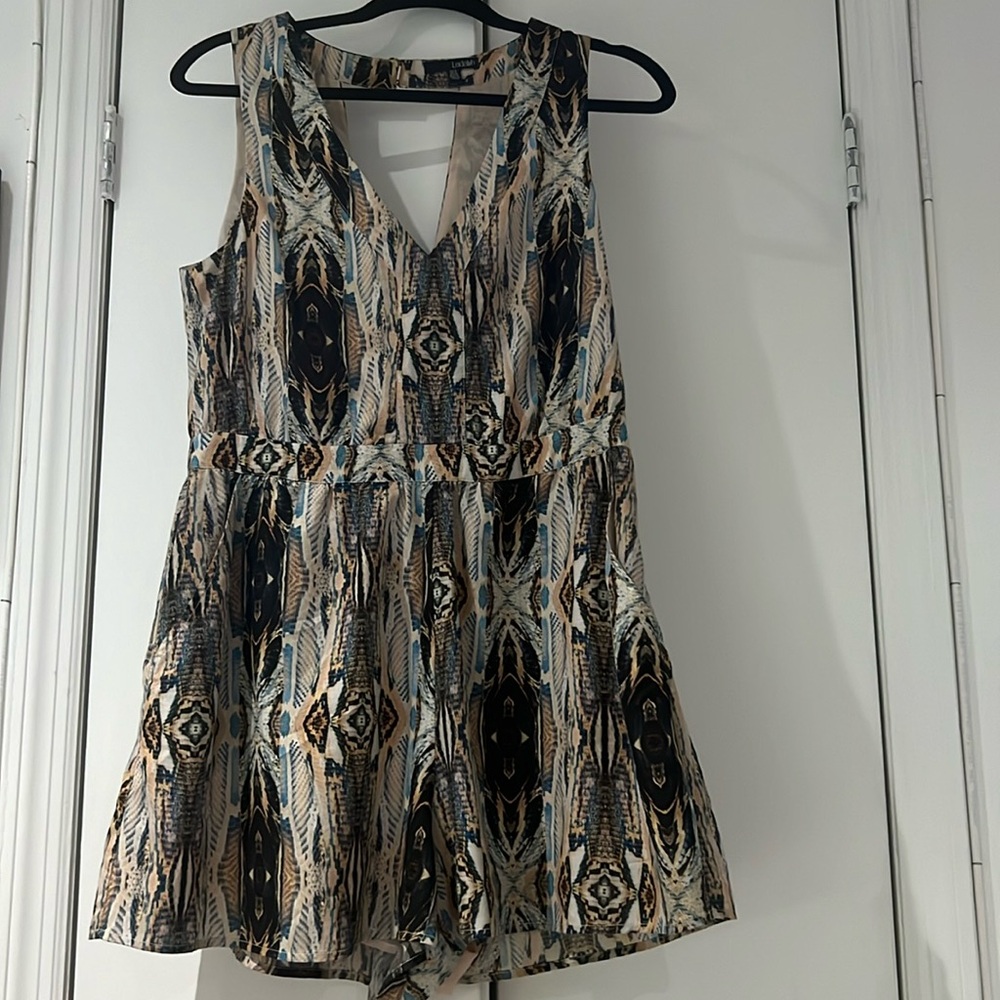 Multicolored romper